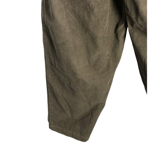 Croft & Barrow Mens 40x30 Classic Corduroy Flat Front Pants Cotton Tan  Retro - Picture 13 of 16